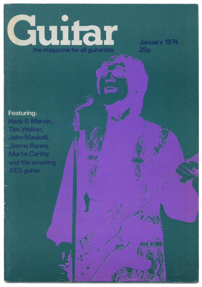 Guitar Magazine Vol 2 No 6 January 1974 Hank Marvin Martin Carthy Jimmy Raney John Maskell