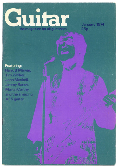 Guitar Magazine Vol 2 No 6 January 1974 Hank Marvin Martin Carthy Jimmy Raney John Maskell