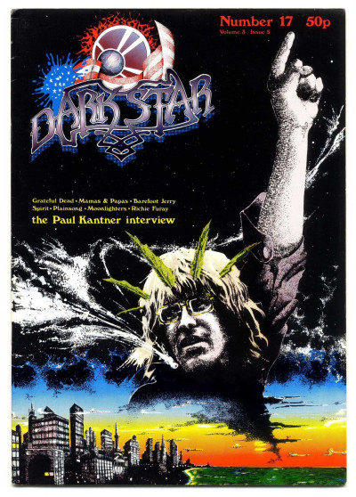 Dark Star Magazine No 17 October 1978 Grateful Dead Mamas Papas Paul Kantner Spirit Barefoof Jerry