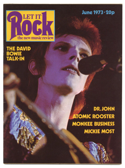 Let it Rock Magazine No 9 June 1973 David Bowie Atomic Rooster Dr John Monkees Mickie Most