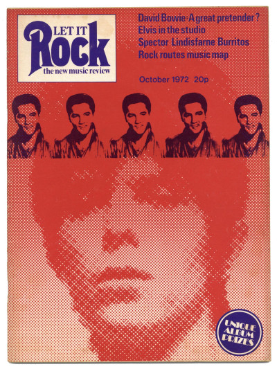 Let it Rock Magazine No 1 October 1972 David Bowie Phil Spector Elvis Presley Lindisfarne The Doors