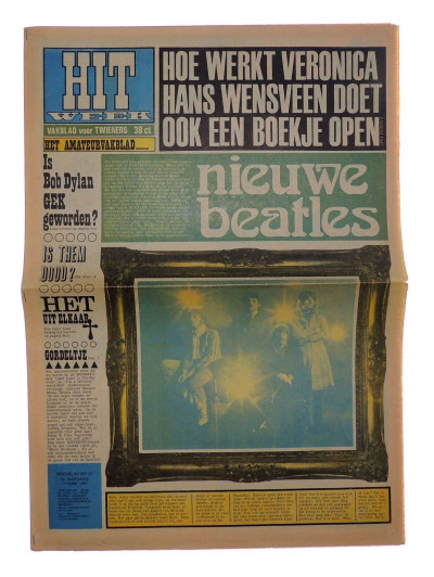 Hitweek Magazine 17 February 1967 Beatles Rolling Stones Bob Dylan John Mayall Them