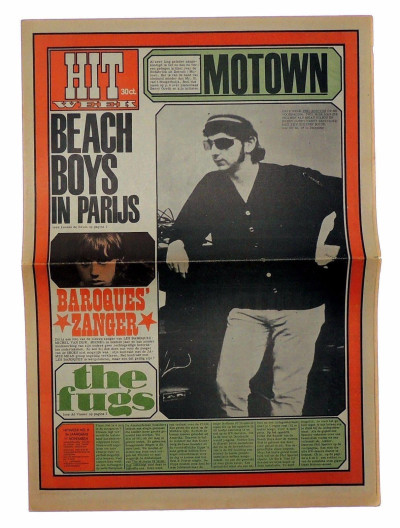 Hitweek Magazine No 8, 11 November 1966 The Fugs Beach Boys Them Tamla Motown Special