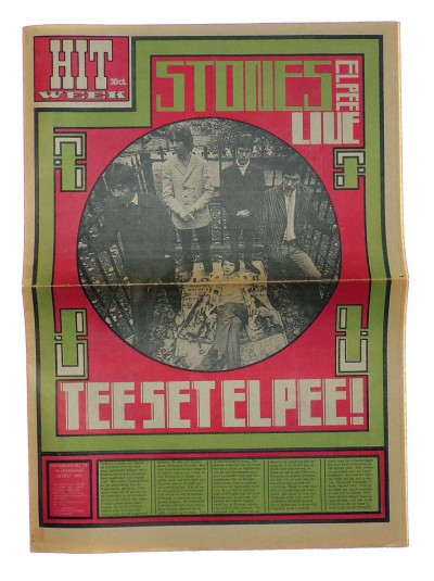 Hitweek Magazine 23 December 1966 Rolling Stones Troggs The Shoes Tee-Set Cliff